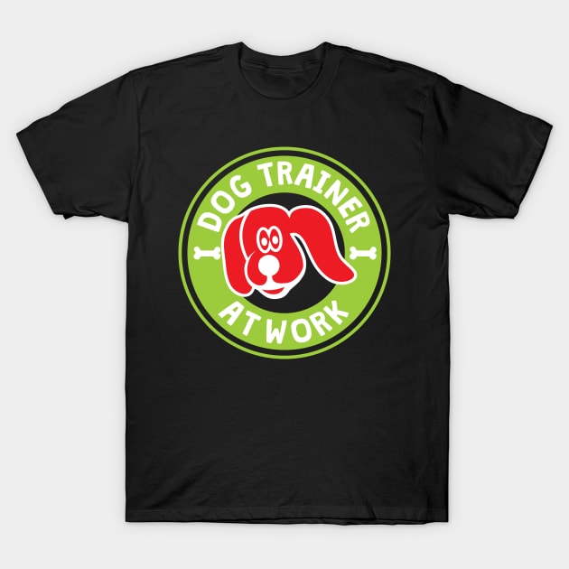 Dog Trainer At Work T-Shirt by jazzworldquest